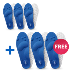 Liftly insoles 6 pairs, buy 3 get 3 free